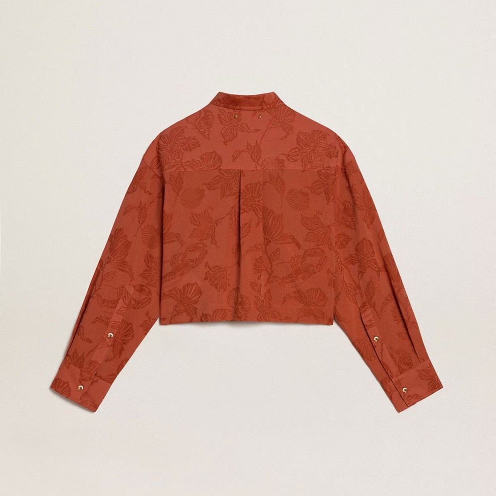 Golden Goose Women's Cropped Shirt/Blouse - Small - Picture 6 of 11